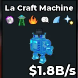 Diamond La Craft Machine (f02235) (Секретный персонаж) — Roblox, лот №226423