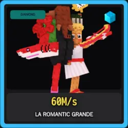 Diamond La Romantic Grande 60M s (Секретный персонаж) — Roblox, лот №226458