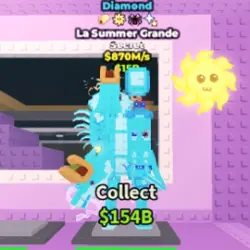 Diamond La Summer Grande 870 M s (4 TRAITS) (SUN TRAIT) (Се… — Roblox, лот №226475