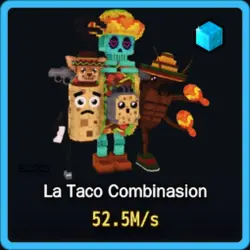 Diamond La Taco Combinasion 52.5M s (Секретный персонаж) — Roblox, лот №226478