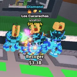 Diamond Las Cucarachas (15.6M s) (Секретный персонаж) — Roblox, лот №226481