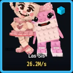 Diamond Las Sis 26.2M s (Секретный персонаж) — Roblox, лот №226484