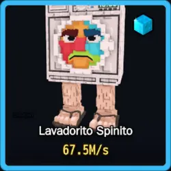 Diamond Lavadorito Spinito 67.5M s (Секретный персонаж) — Roblox, лот №226495