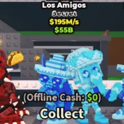 DIAMOND LOS AMIGOS 190M S #H6VP2R (Секретный персонаж) — Roblox, лот №226505