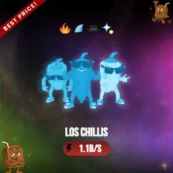 Diamond Los Chillis 1.1B s (Секретный персонаж) — Roblox, лот №226515