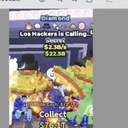 Diamond Los Hackers 2.3 B s John Pork Trait (Секретный перс… — Roblox, лот №226524