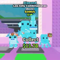 Diamond Los Jolly Combinasionas 30 M s (Секретный персонаж) — Roblox, лот №226528