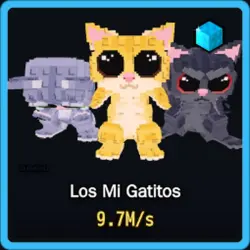 Diamond Los Mi Gatitos 9.7M s (Секретный персонаж) — Roblox, лот №226538