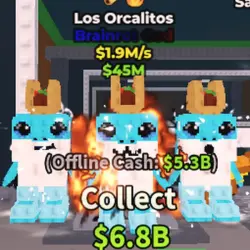 Diamond Los Orcalitos 1.9M s (Brainrot God персонаж) — Roblox, лот №226548