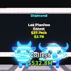 Diamond Los Planitos 27.7 m s (Секретный персонаж) — Roblox, лот №226552