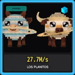Diamond Los Planitos 27.7M s (Секретный персонаж) — Roblox, лот №226554