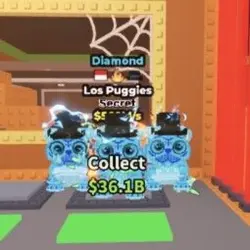 Diamond los puggies (Секретный персонаж) — Roblox, лот №226560