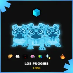 Diamond Los Puggies 1.3B s zayy (Секретный персонаж) — Roblox, лот №226561
