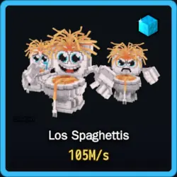 Diamond Los Spaghettis 105M s (Секретный персонаж) — Roblox, лот №226569