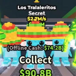 Diamond Los Tralaleritos (Секретный персонаж) — Roblox, лот №226586
