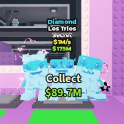 Diamond Los Trios 1 M s (Секретный персонаж) — Roblox, лот №226592
