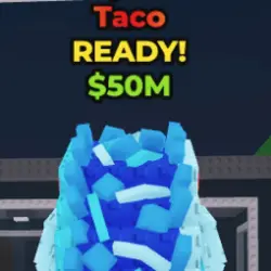 Diamond Lucky Block Taco (Taco персонаж) — Roblox, лот №226602
