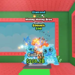 Diamond Money Bros 564M s (Секретный персонаж) — Roblox, лот №226611
