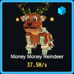 Diamond Money Money Reindeer 37.5M s (Секретный персонаж) — Roblox, лот №226615