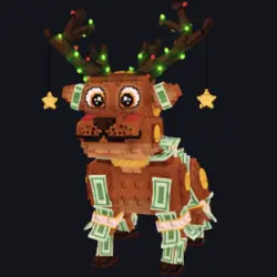 Diamond Money Money Reindeer Secret +25 M s (Секретный перс… — Roblox, лот №226617