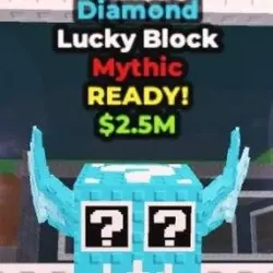 Diamond Mythic lucky block Seller (Мифический персонаж) — Roblox, лот №226620