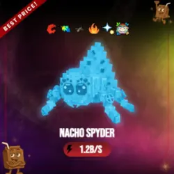 Diamond Nacho Spyder 1.2B s (Секретный персонаж) — Roblox, лот №226623