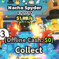 Diamond Nacho Spyder 1.8B S (8 Traits) #D8NS0N (Секретный п… — Roblox, лот №226624
