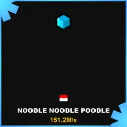 Diamond Noodle Noodle Poodle 151.2M s (Секретный персонаж) — Roblox, лот №226644
