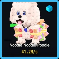Diamond Noodle Noodle Poodle 41.2M s (Секретный персонаж) — Roblox, лот №226646