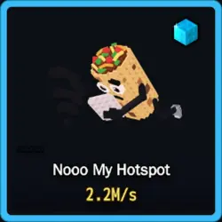 Diamond Nooo My Hotspot 2.2M s (Секретный персонаж) — Roblox, лот №226648
