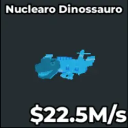 Diamond Nuclearo Dinossauro 22.5m s (Секретный персонаж) — Roblox, лот №226651