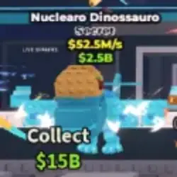 DIAMOND Nuclearo Dinossauro 52M s with 1 Traits (Секретный … — Roblox, лот №226652