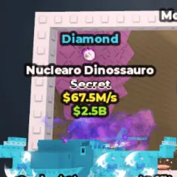 Diamond Nuclearo Dinossauro 67.5m s (Секретный персонаж) — Roblox, лот №226531