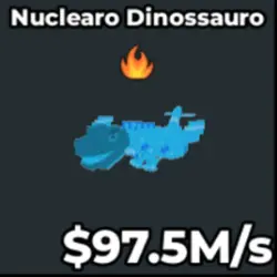 Diamond Nuclearo Dinossauro 97.5m s (Секретный персонаж) — Roblox, лот №226536