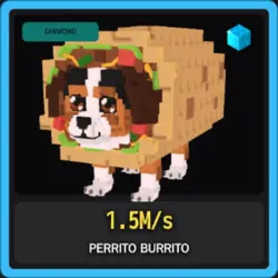Diamond Perrito Burrito 1.5M s (Секретный персонаж) — Roblox, лот №226550