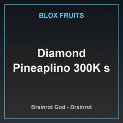 Diamond Pineaplino 300K s (Brainrot God персонаж) — Roblox, лот №226559