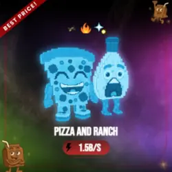 Diamond Pizza and Ranch 1.5B s (Секретный персонаж) — Roblox, лот №226567
