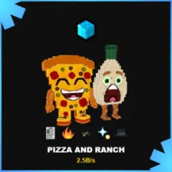 Diamond Pizza and Ranch 2.5B s (Секретный персонаж) — Roblox, лот №226575