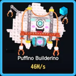 Diamond Puffino Builderino 46M s (Секретный персонаж) — Roblox, лот №226596