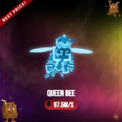 Diamond Queen Bee 97.5M s (Секретный персонаж) — Roblox, лот №226663