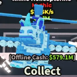 Diamond Rhino Helicopterino $ 16.5 K s (Мифический персонаж) — Roblox, лот №226683