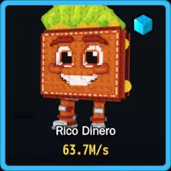 Diamond Rico Dinero 63.7M s (Секретный персонаж) — Roblox, лот №226686