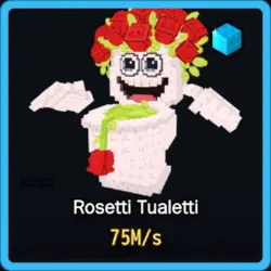 Diamond Rosetti Tualetti 75M s (Секретный персонаж) — Roblox, лот №226702