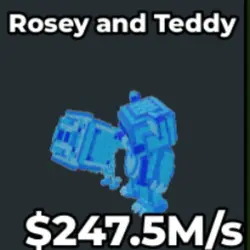 Diamond Rosey and Teddy .5 M s (Секретный персонаж) — Roblox, лот №226703