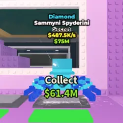 Diamond Sammyni Spyderini 487.5 K s (Секретный персонаж) — Roblox, лот №226715
