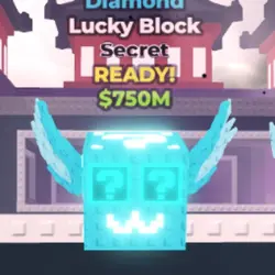Diamond Secret Lucky Block Secret (Секретный персонаж) — Roblox, лот №226727