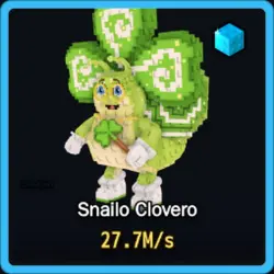 Diamond Snailo Clovero 27.7M s (Секретный персонаж) — Roblox, лот №226736