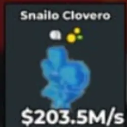 Diamond Snailo Clovero Lucky Trait (Секретный персонаж) — Roblox, лот №226739