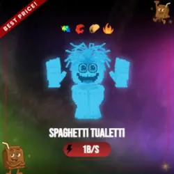 Diamond Spaghetti Tualetti 1B s (Секретный персонаж) — Roblox, лот №226741