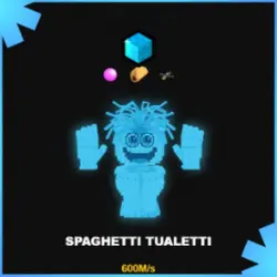 Diamond Spaghetti Tualetti 600M s (Секретный персонаж) — Roblox, лот №226745